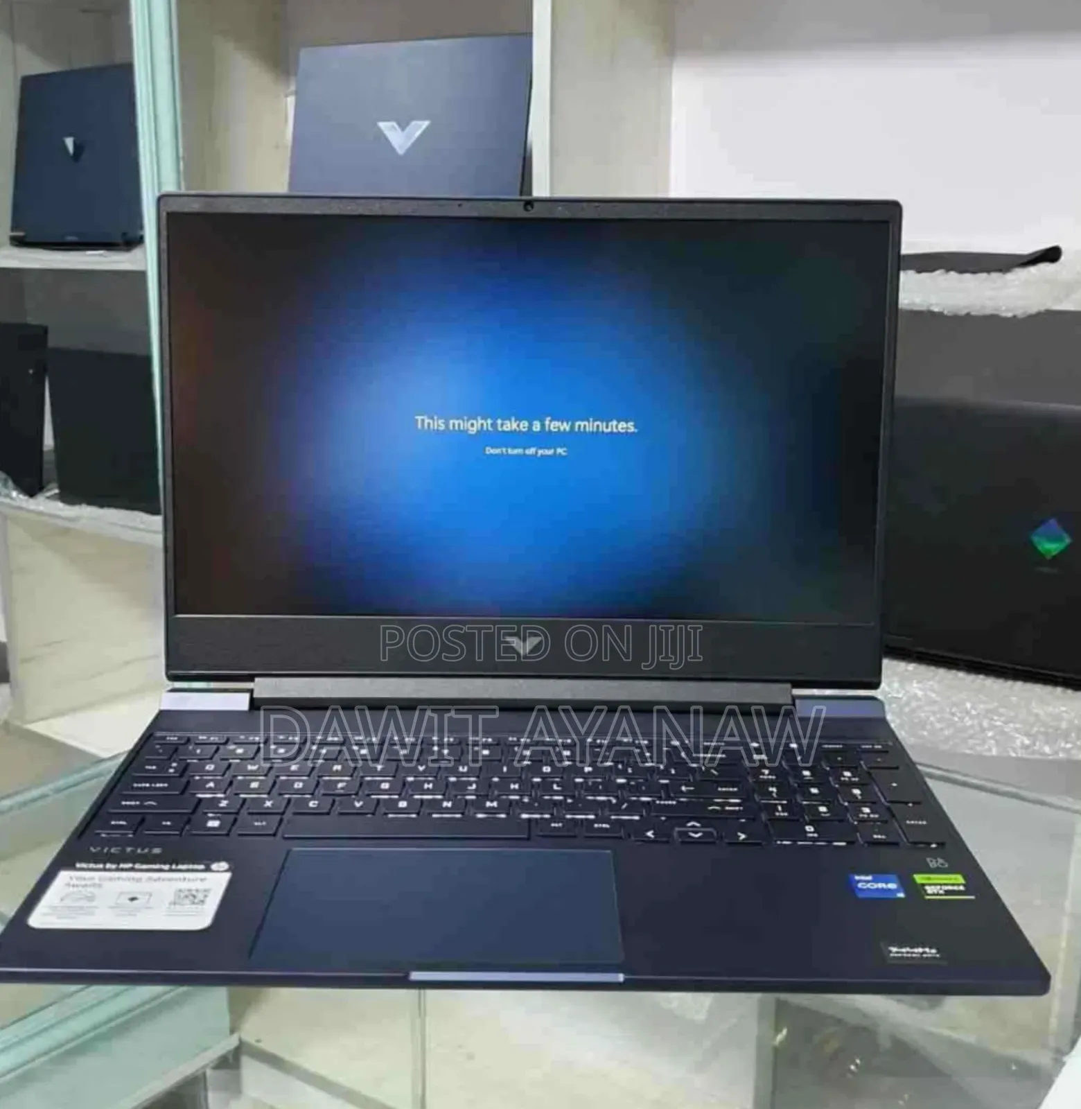 New Laptop HP Victus 16 6GB Intel Core I5 SSD 512GB