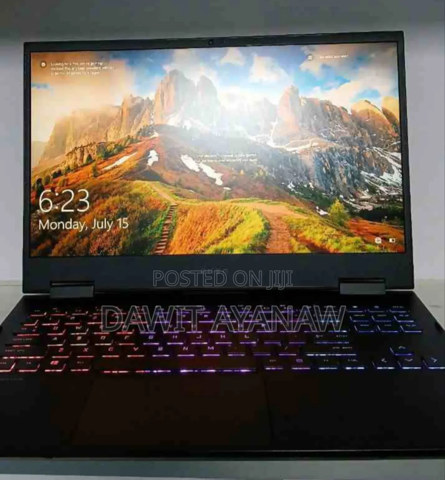 New Laptop HP Omen 16 16GB Intel Core I7 SSD 512GB