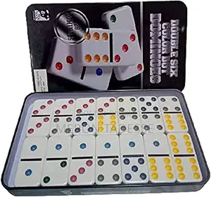 Photo - ፕሮፌሽናል ሴራሚክ ዶሚኖስ መጫወቻ የቦርድ ጨዋታ Ceramic Dominoes Game