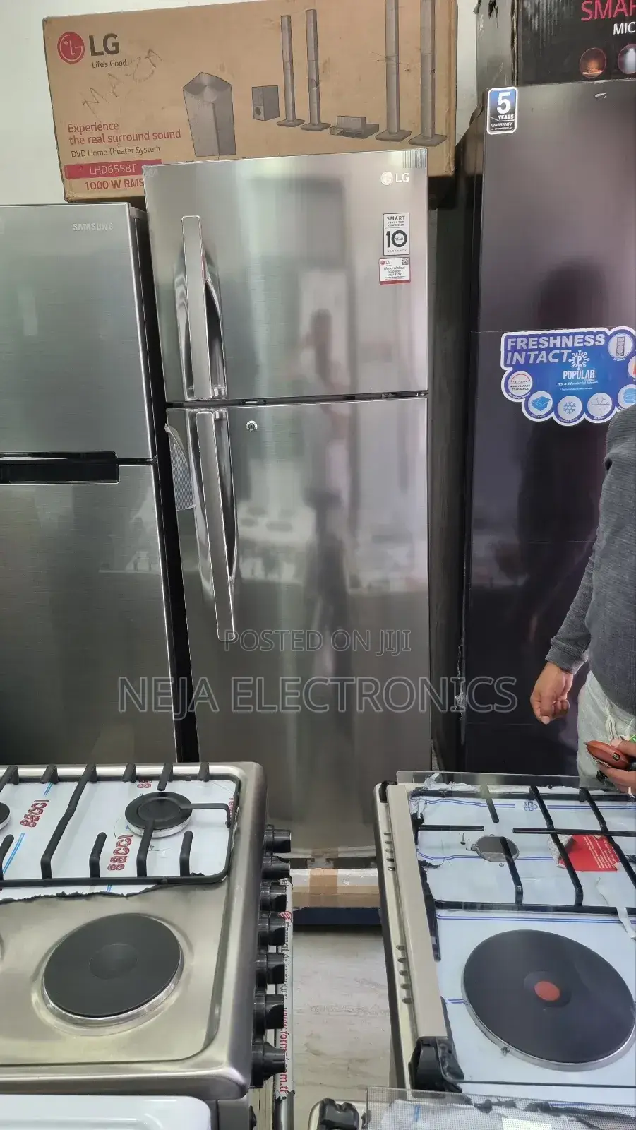 Lg Refrigerator 308litter Fan System Frudges Delivery