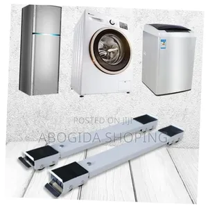 Photo - Adjustable Moving Roller Wheels Stand With Brake.