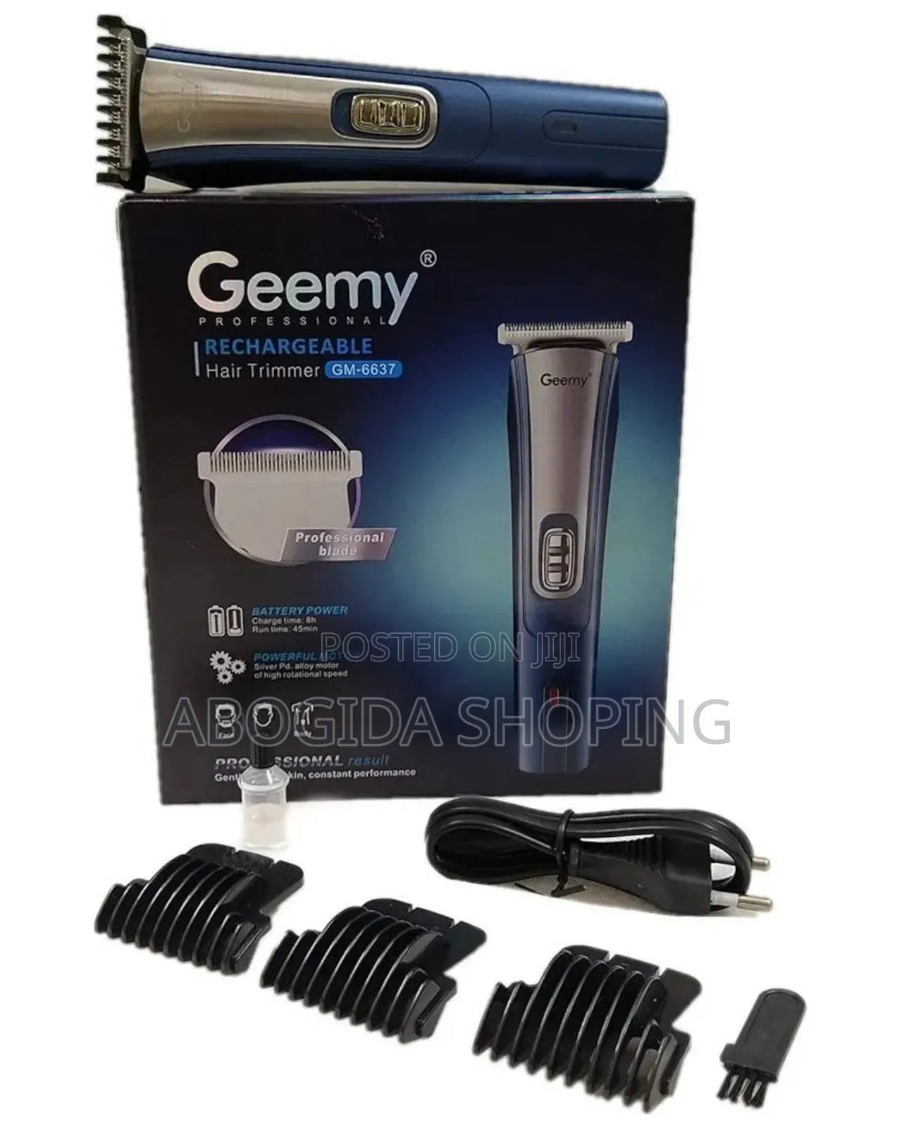 Geemy Professional Rechargable Hair Trimmer
