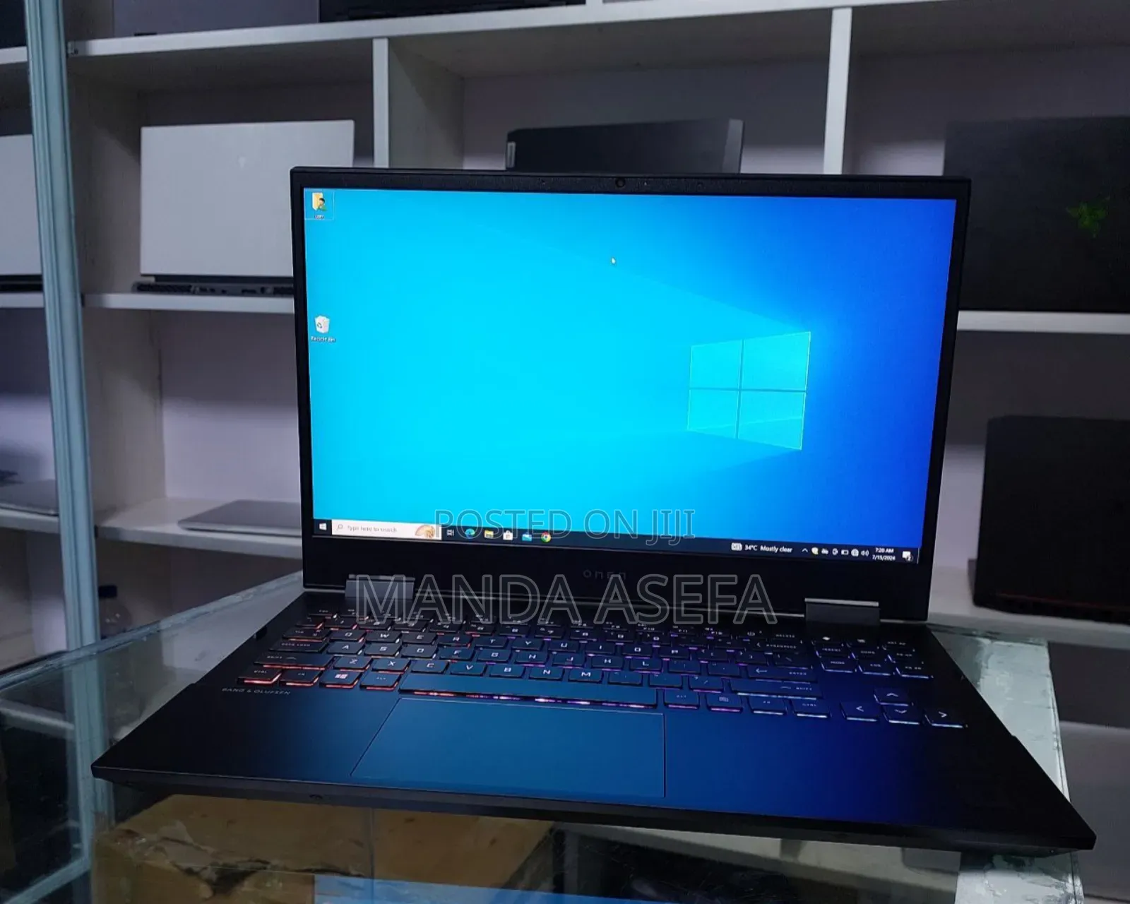 New Laptop HP Omen 15 16GB Intel Core I7 SSD 1T