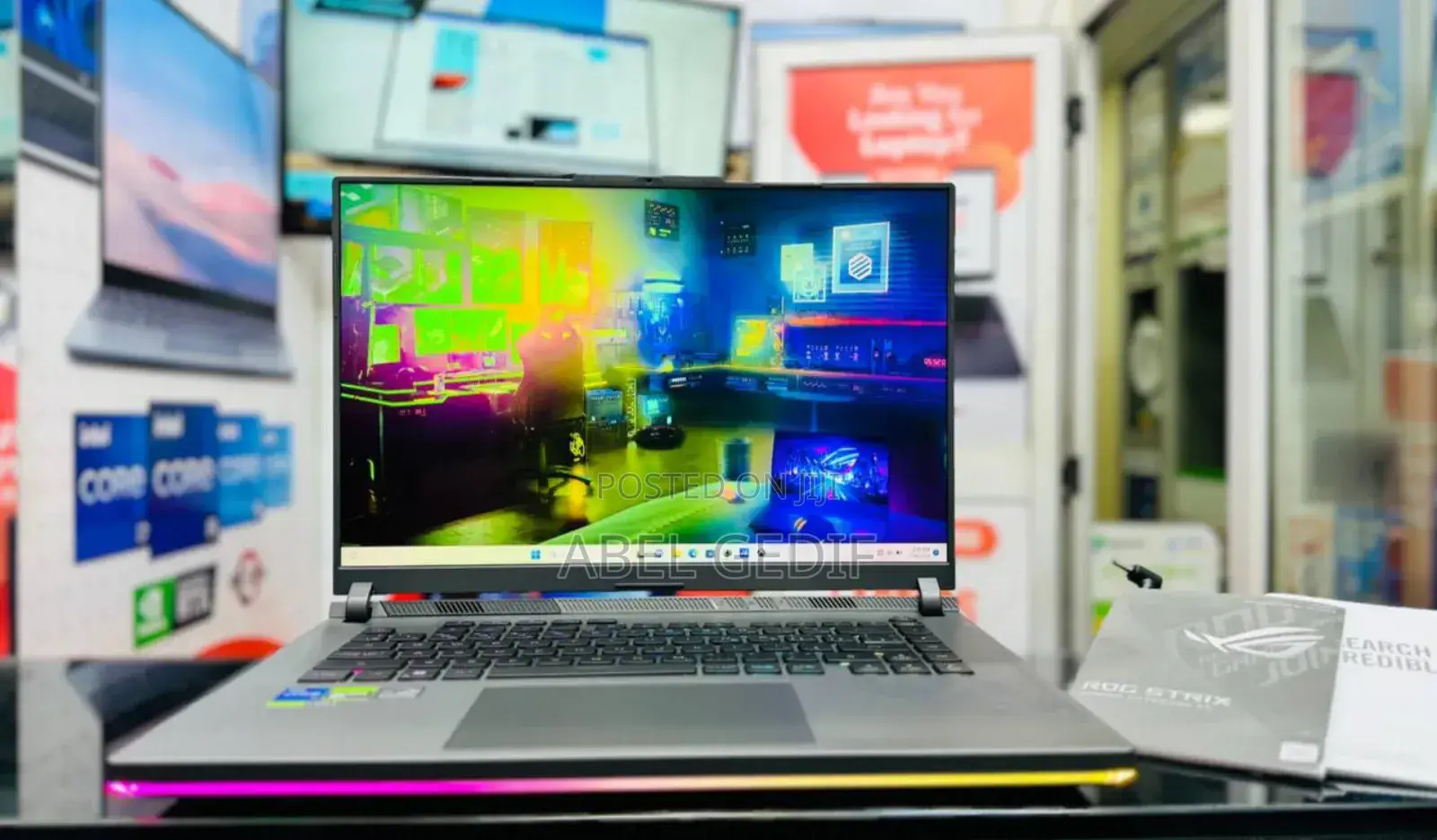 New Laptop Asus ROG Strix G16 G614 16GB Intel Core I7 SSD 512GB