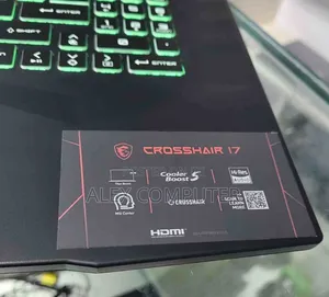 New Laptop MSI Crosshair 17 16GB Intel Core I7 SSD 512GB