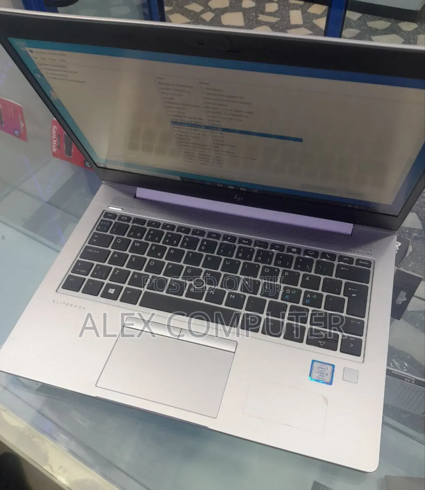 New Laptop HP EliteBook 830 G5 8GB Intel Core i5 SSD 256GB
