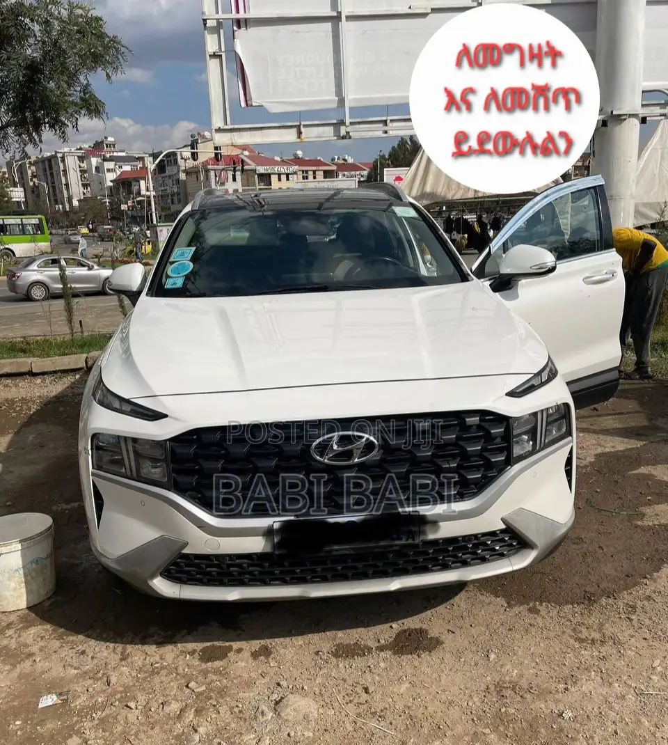 Hyundai Santa Fe 2021 White