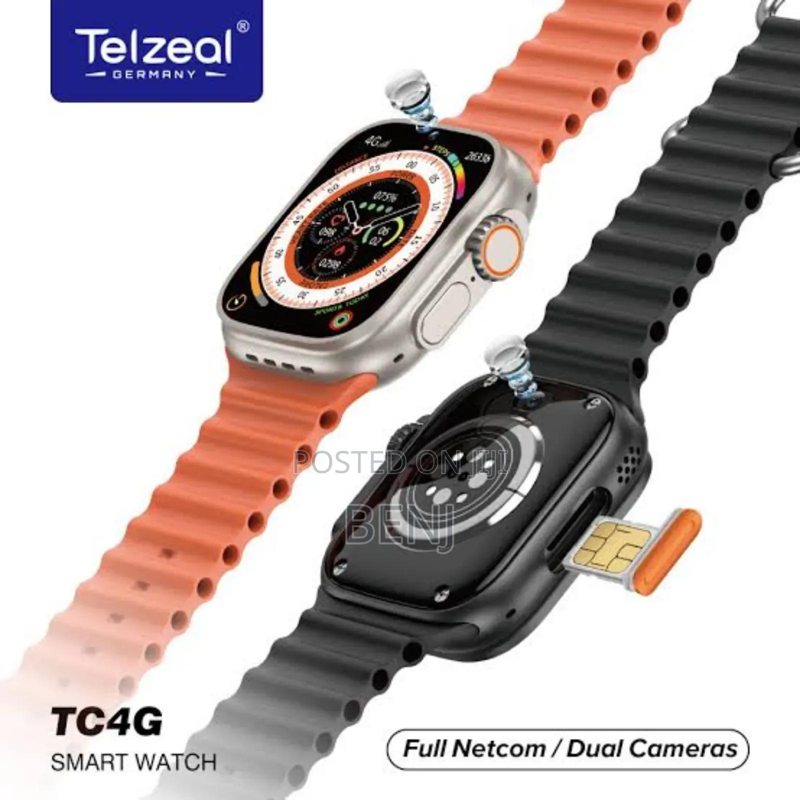Telzeal TC4G | Dual Camera | Sim Support