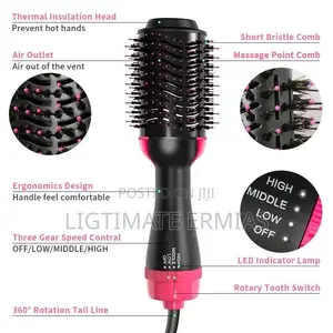 3 in 1 One Step Hair Dryer Styler