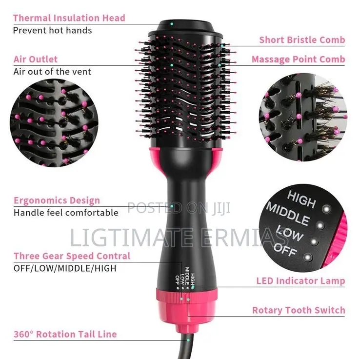 3 in 1 One Step Hair Dryer Styler