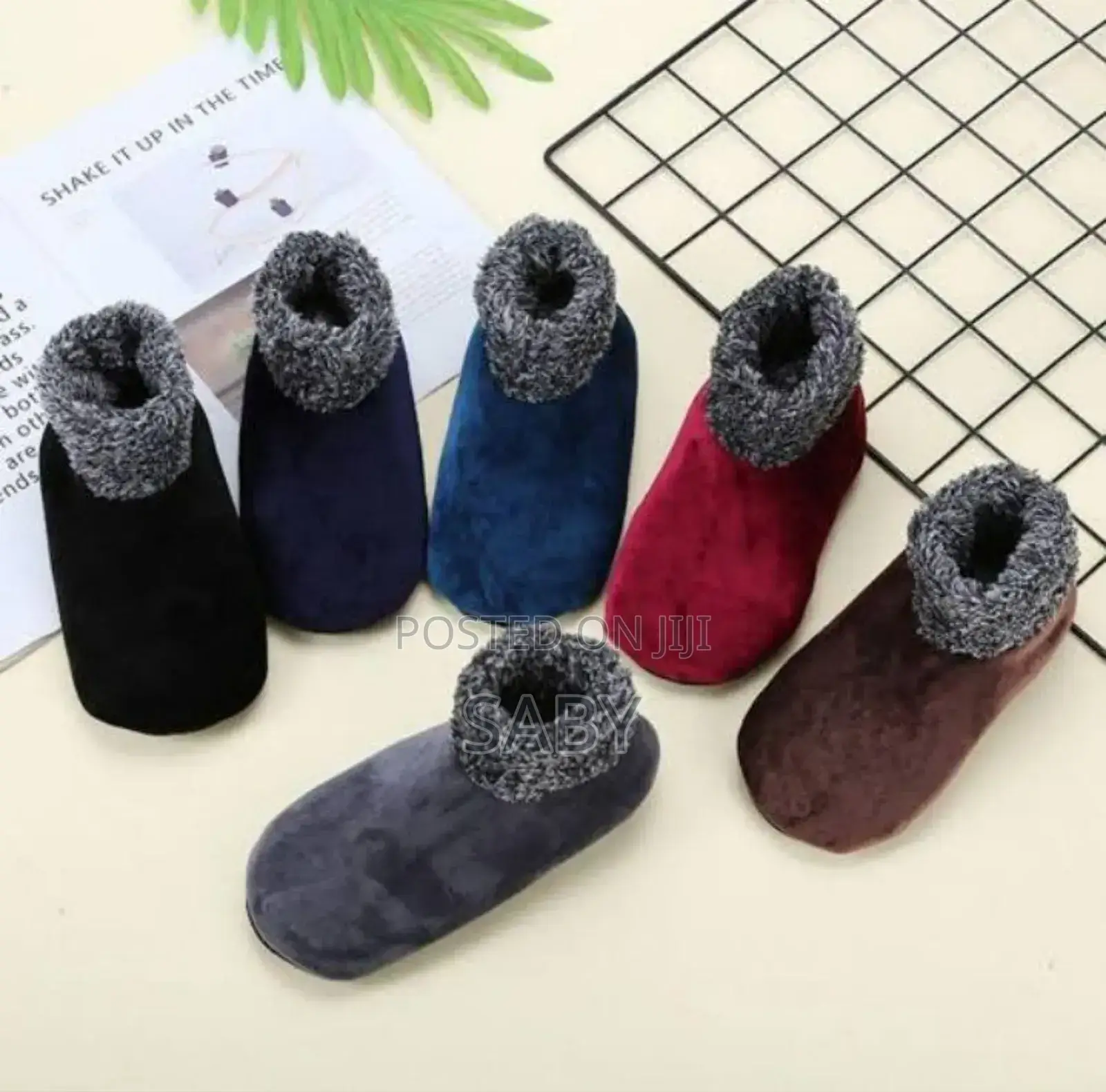 Kids Fleece Floor Socks