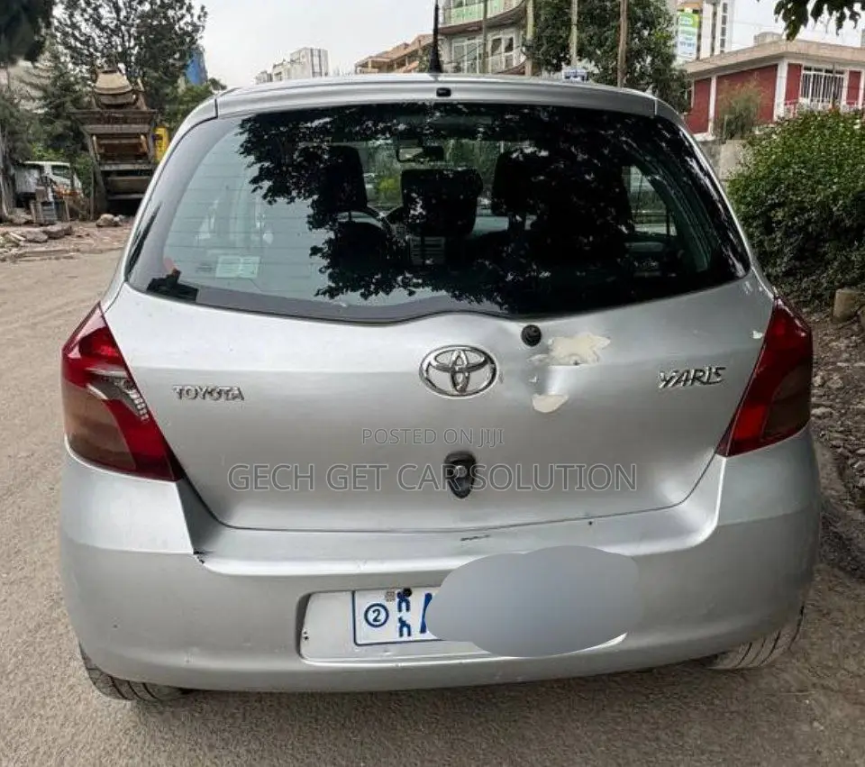 Toyota Yaris 2007 Silver