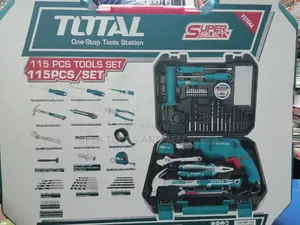 Total 115 PCS Tools Set Drill Set