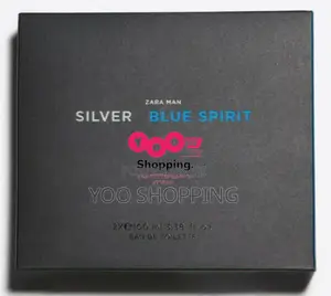 ZARA Man Silver and ZARA Man Blue Spirit