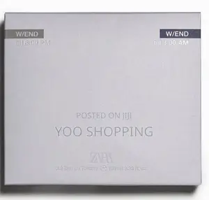 Zara Man W/End Till 8:00pm and W/End Till 3:00am