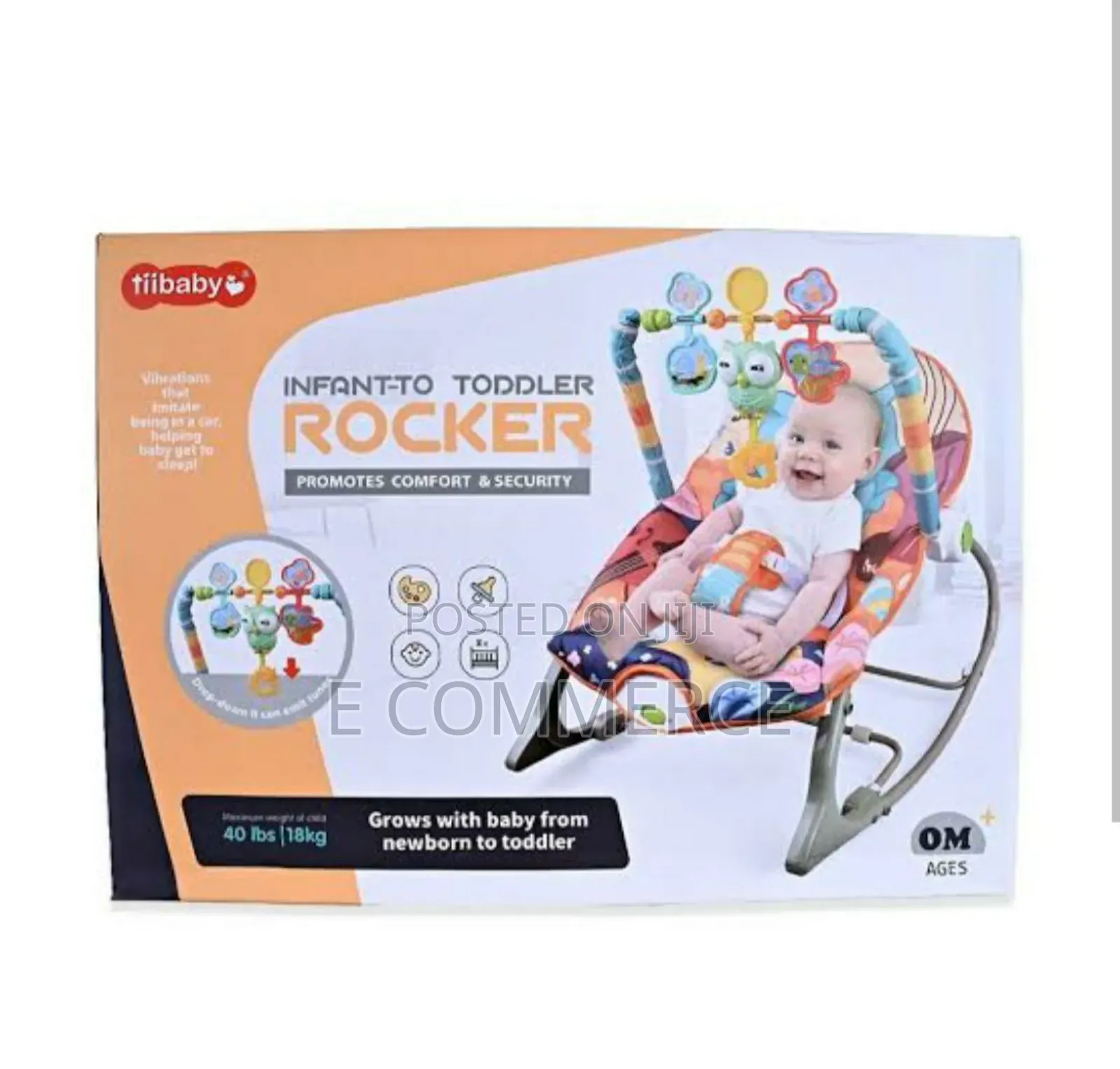 Infant-to Toddler Rocker
 እናት በወለደች ማግስት ለ 9 ወር የደከመ
