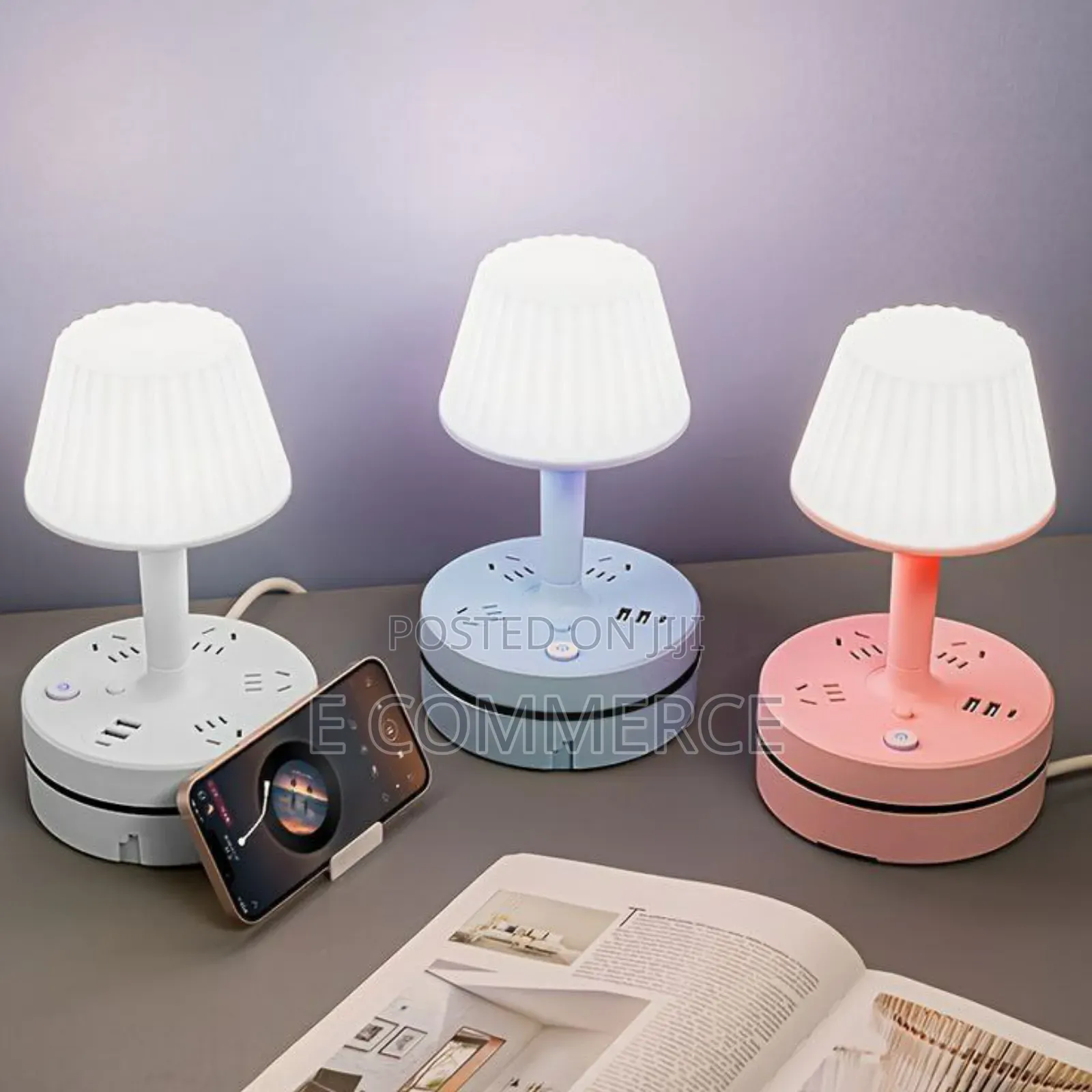 All in One Table Lamp Socket