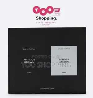 ZARA Antique Brown and Tender Amber EDP