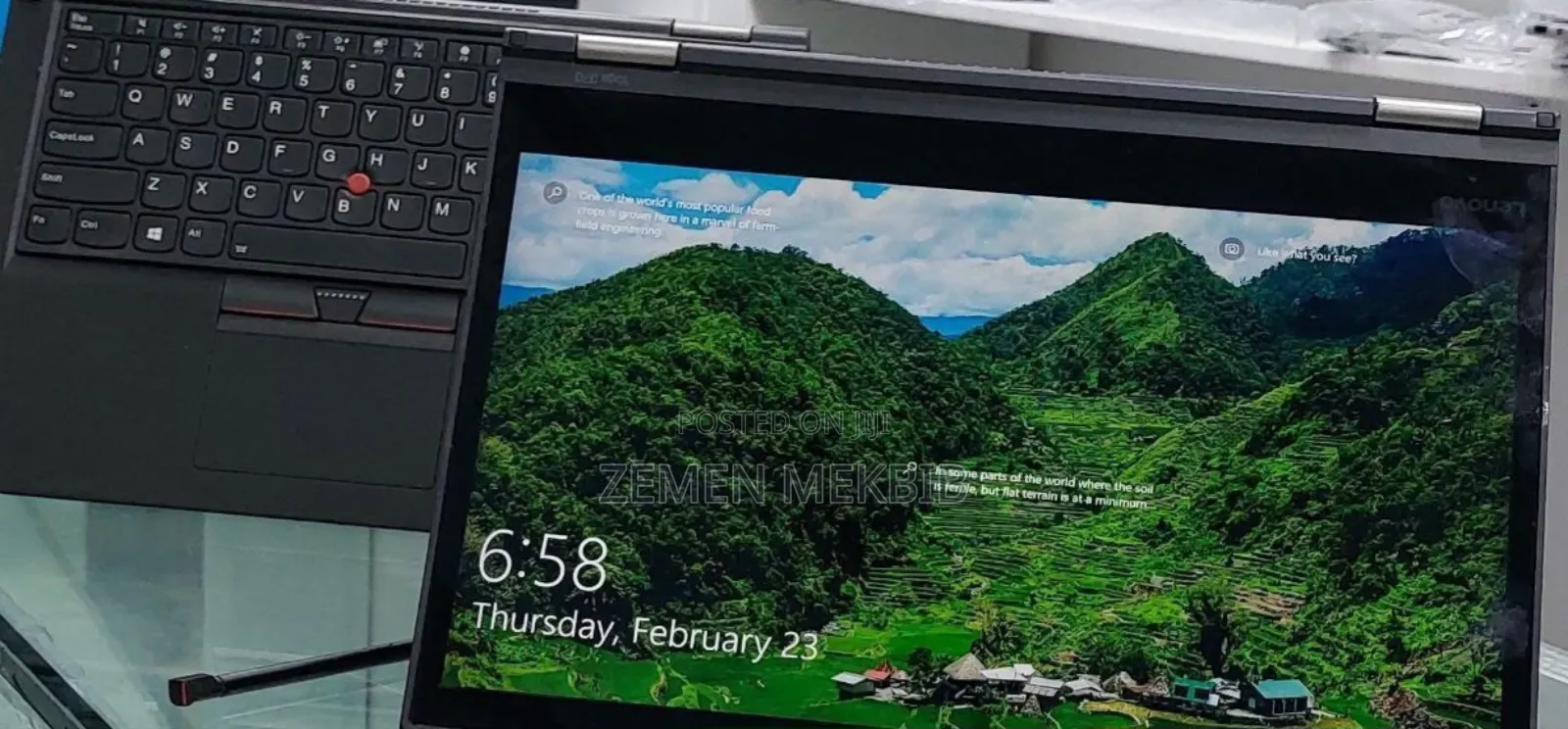 New Laptop Lenovo ThinkPad Yoga 8GB Intel Core I5 SSD 512GB