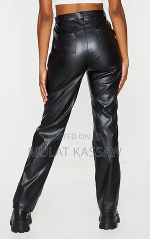 Photo - High Quality Faux Leather Trouser
