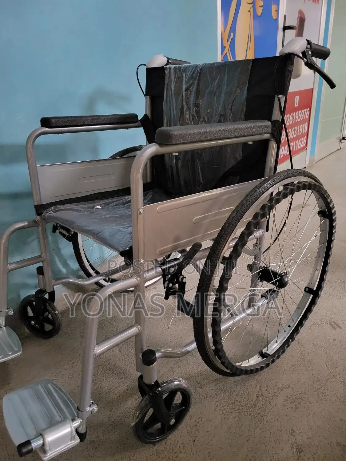 Wheelchair,Folding/Portable Disabled Elderly Stepping Cart