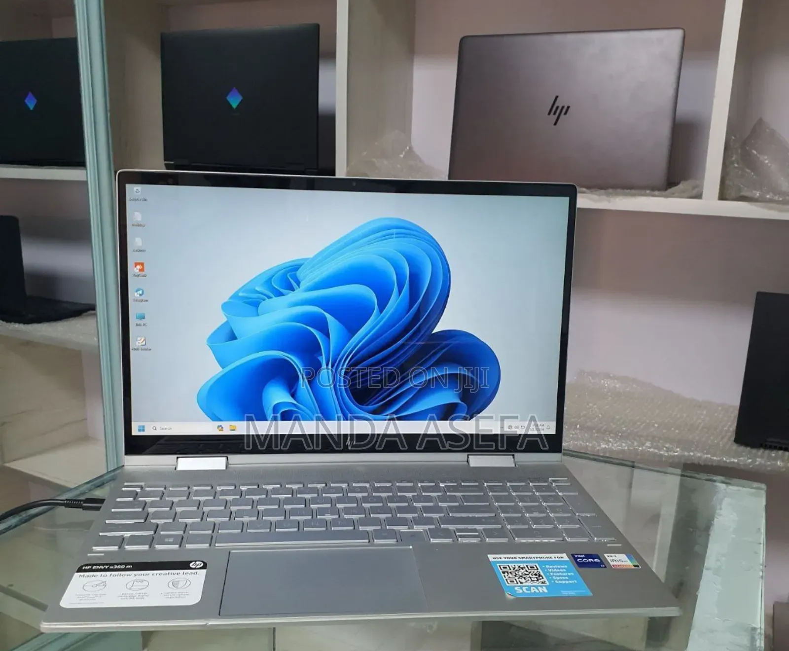 New Laptop HP Envy X360 16GB Intel Core I7 SSD 512GB