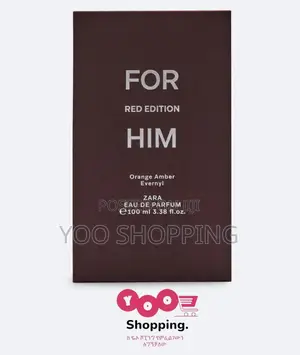 ZARA for Him Red Edition