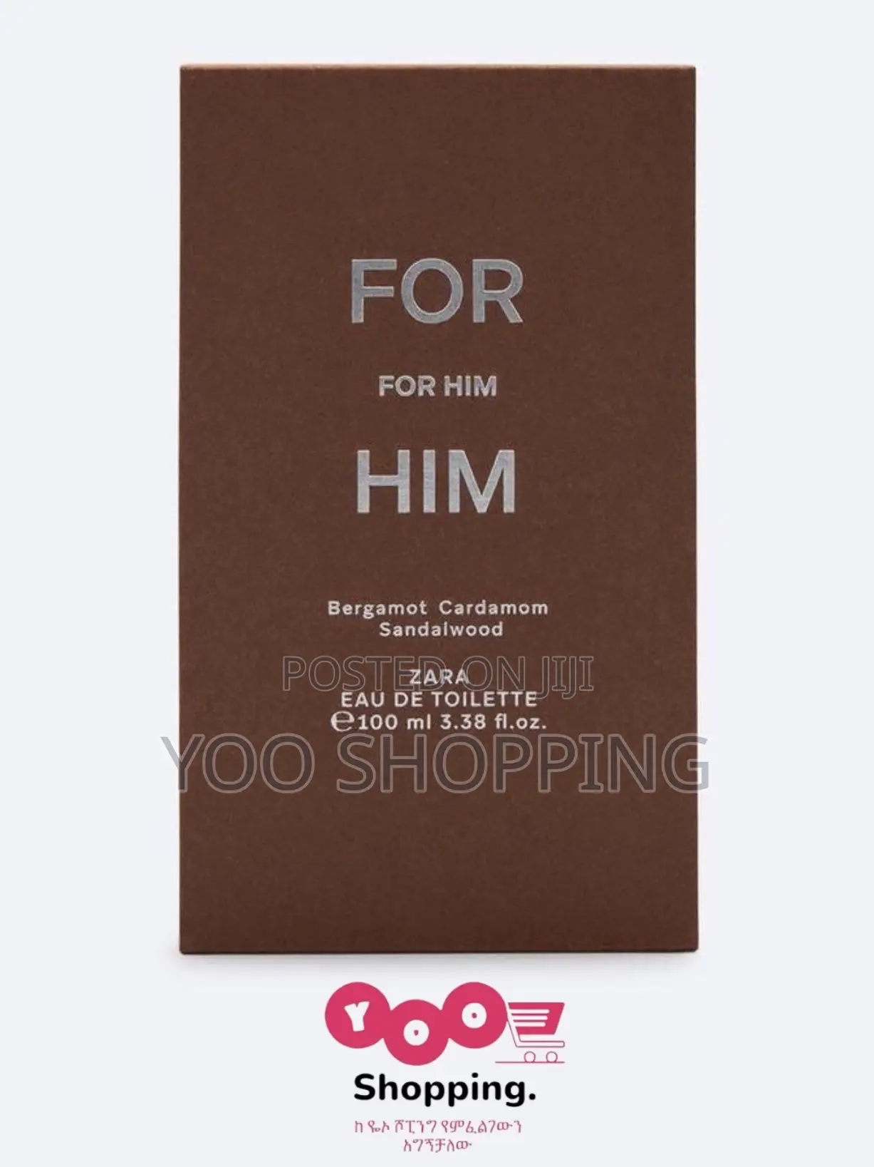 ZARA for Him Bergamot Cardamom Sandalwood EDT 100ml |