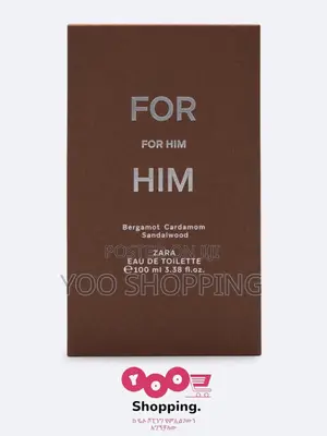 ZARA for Him Bergamot Cardamom Sandalwood EDT 100ml |