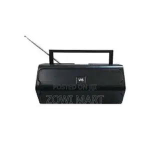 Photo - V6 Portable Wireless Bluetooth Speaker and Radio Fm