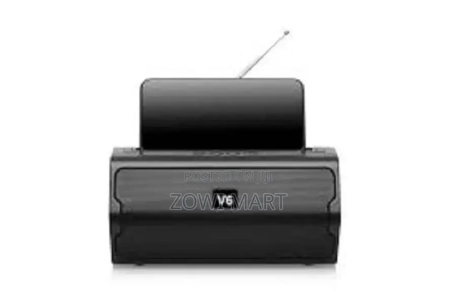 V6 Portable Wireless Bluetooth Speaker and Radio Fm