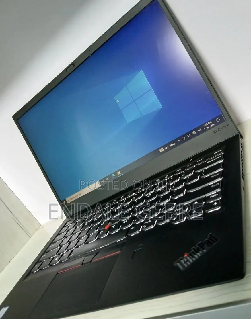 New Laptop Lenovo ThinkPad X1 Carbon 16GB Intel Core I7 SSD 512GB