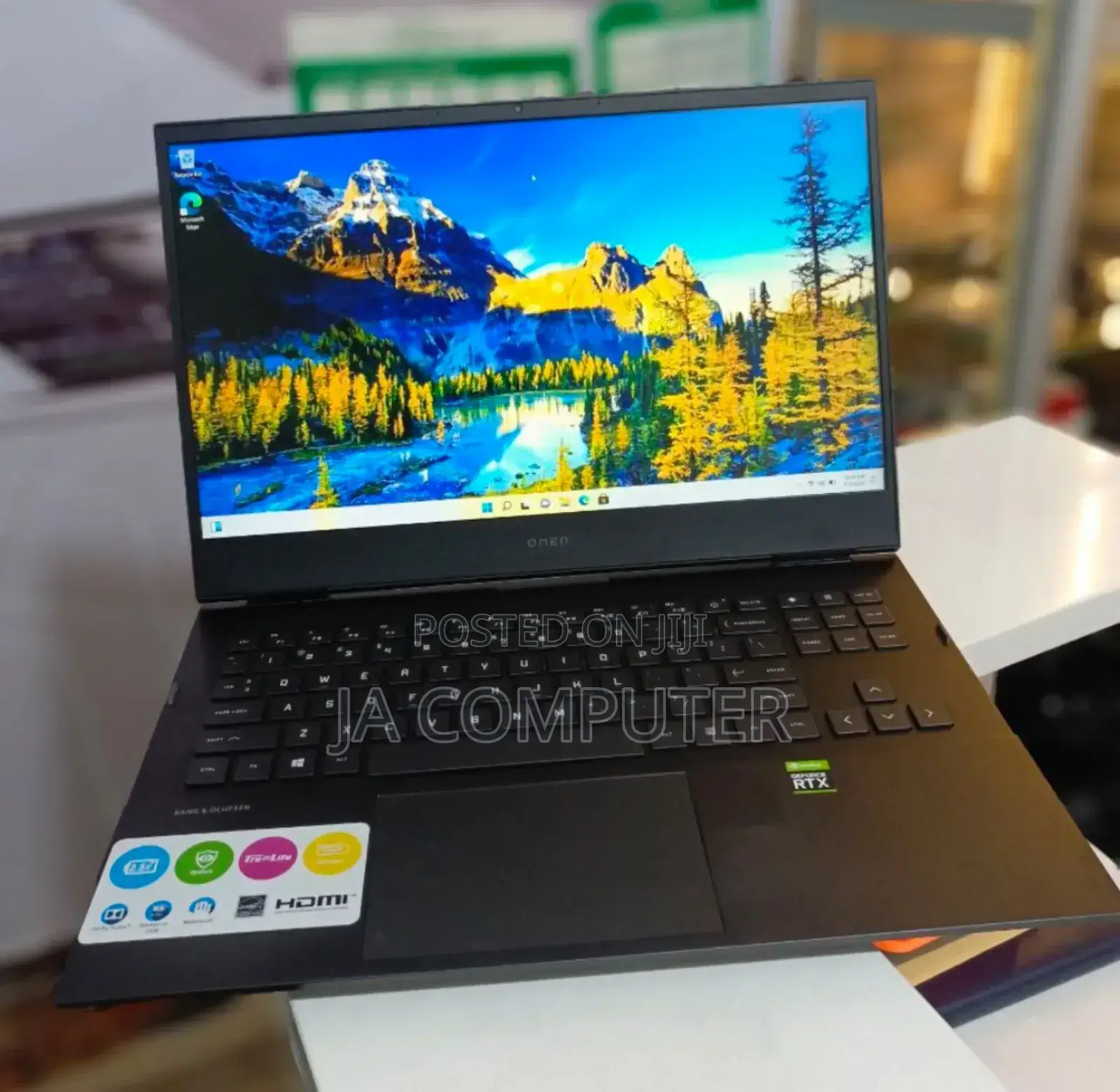 New Laptop HP Omen 16 16GB AMD Ryzen 7 SSD 1T