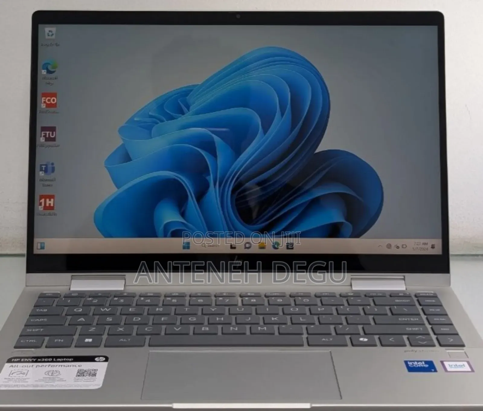 New Laptop HP Envy X360 16GB Intel Core I7 SSD 1T