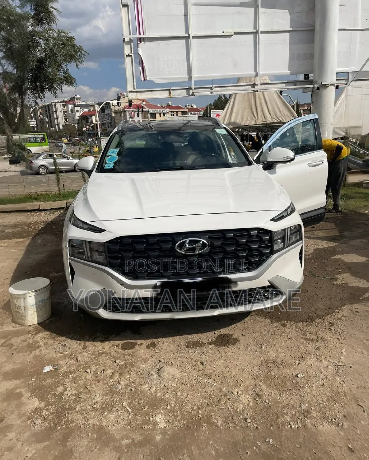 Hyundai Santa Fe 2021 White
