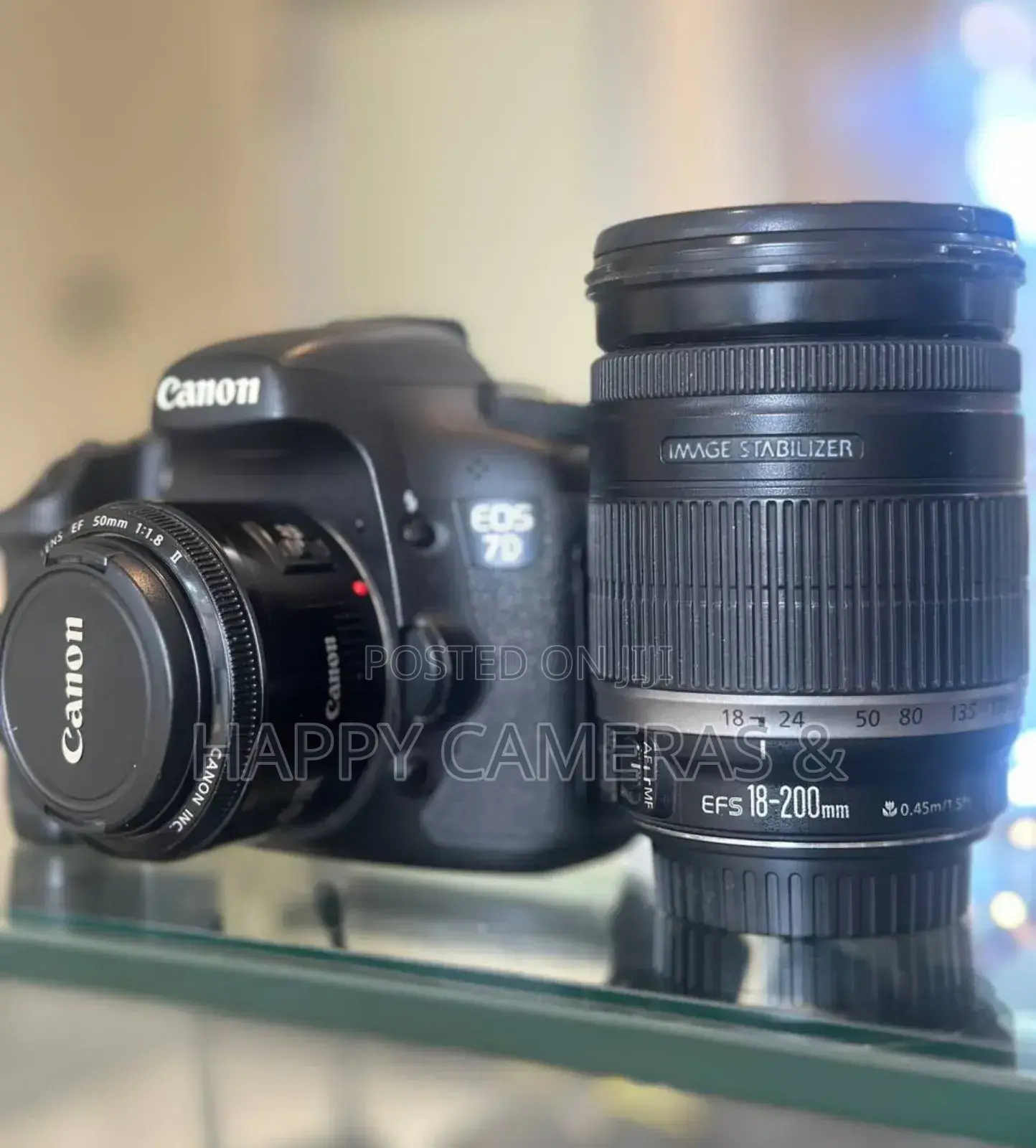 Canon 7D + 18-200mm + 50mm