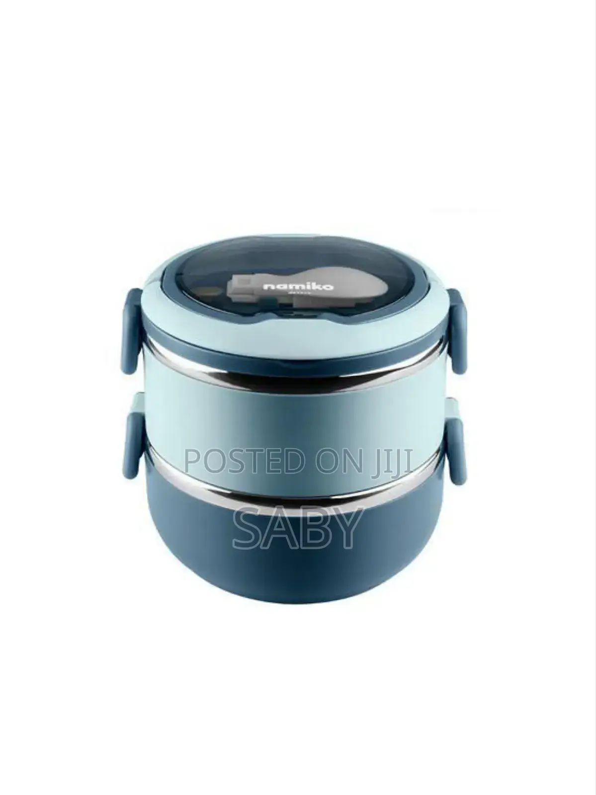 Namiko Stainless Steel Food Box With Locking Lid 850ml