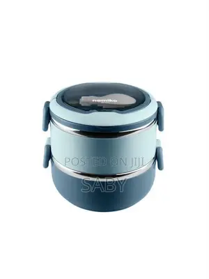 Namiko Stainless Steel Food Box With Locking Lid 850ml