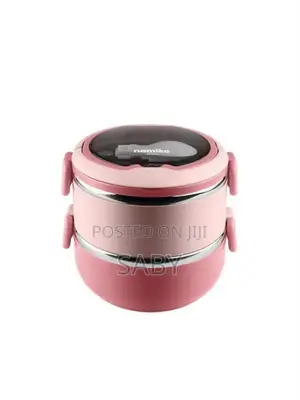 Namiko Stainless Steel Food Box With Locking Lid 850ml