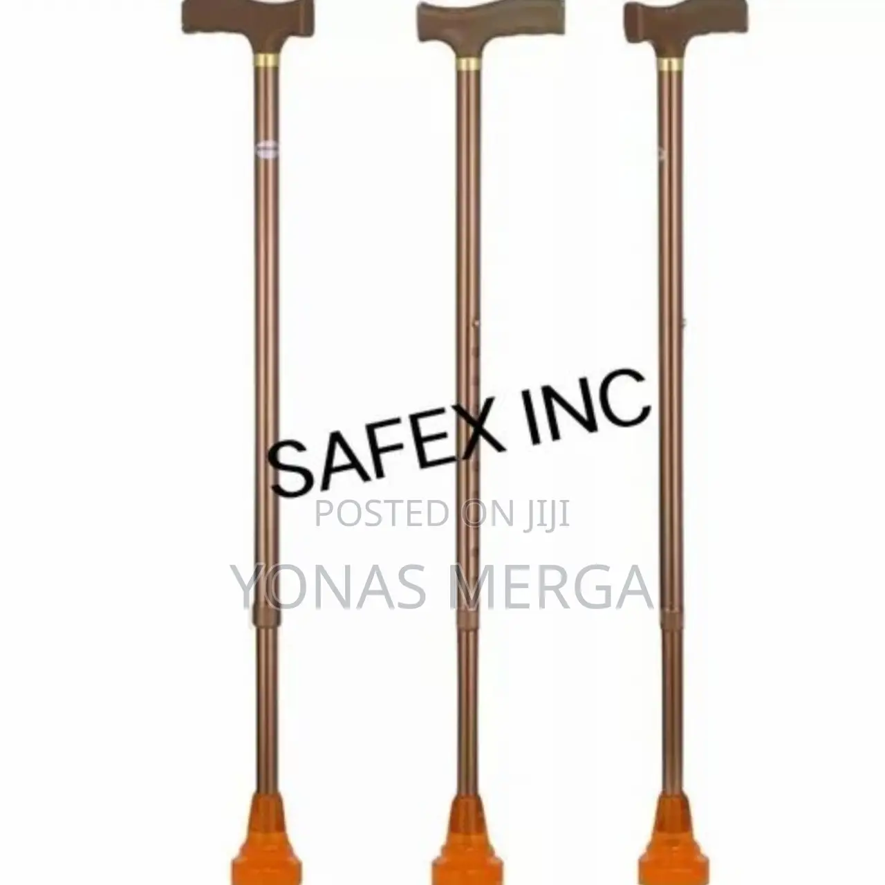 Grip Walking Stick (Soft Touch) (Right Handed, Silver)/ከዘራ