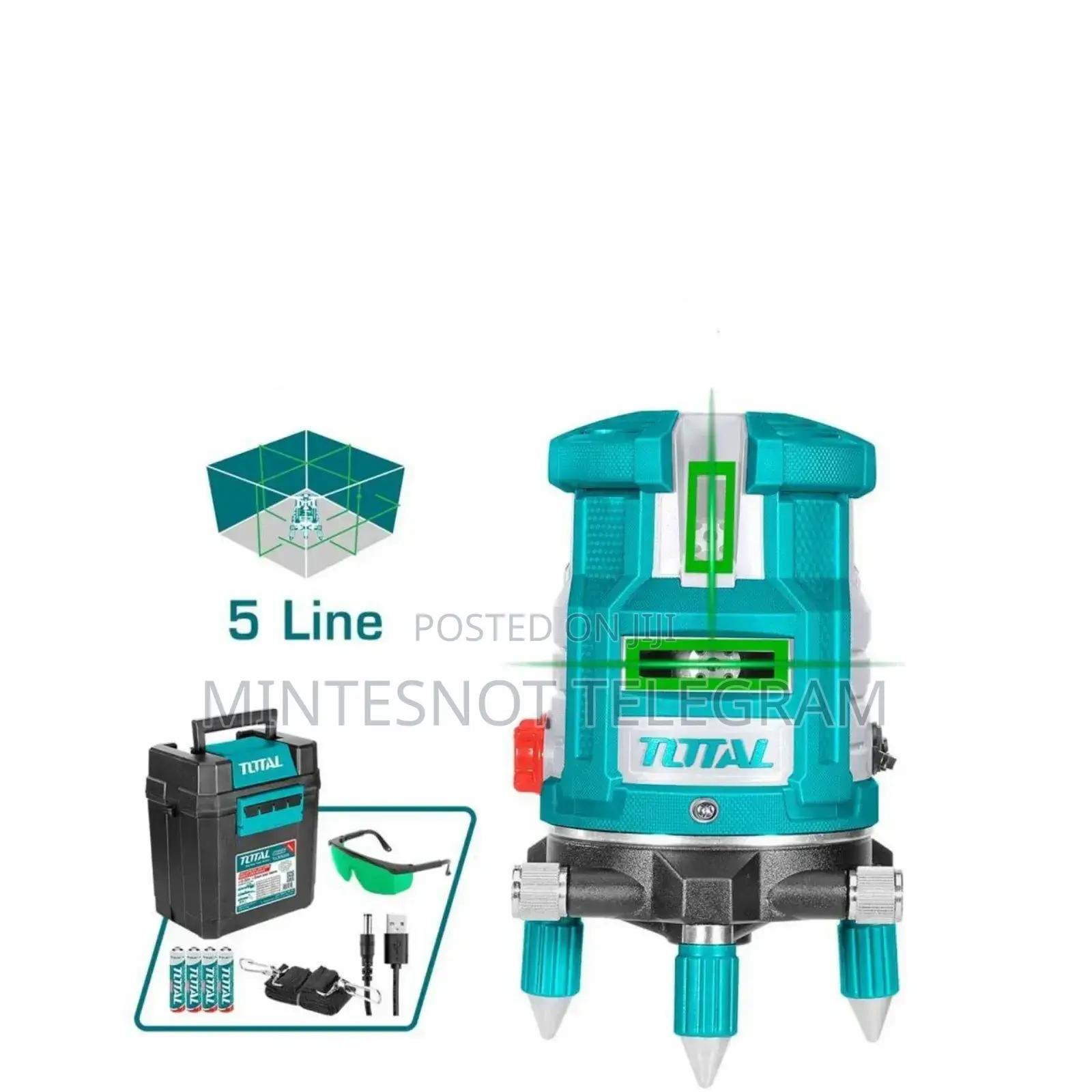Total Self-Leveling Line Laser Level