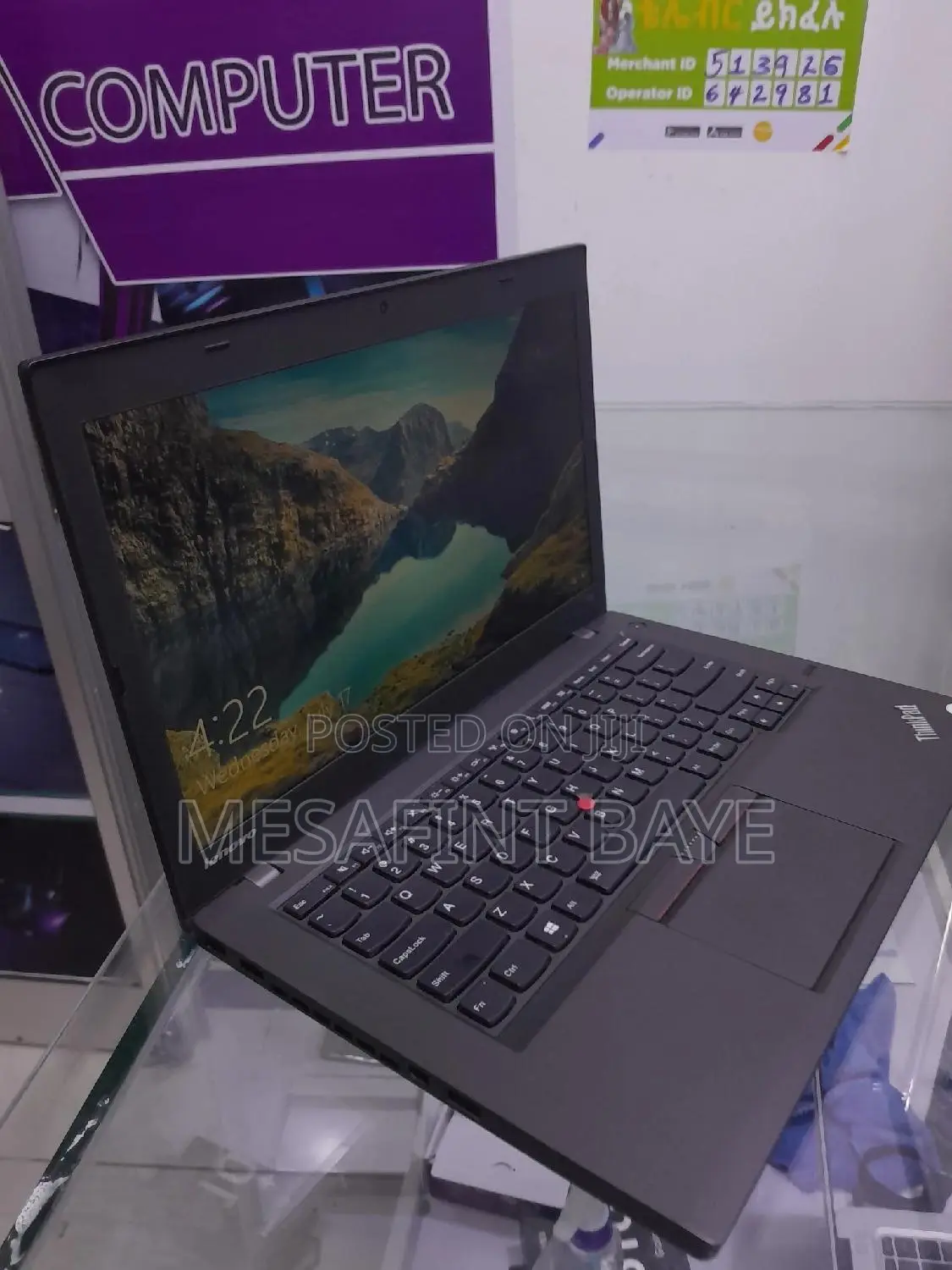 New Laptop Lenovo ThinkPad T450 4GB Intel Core I5 HDD 500GB