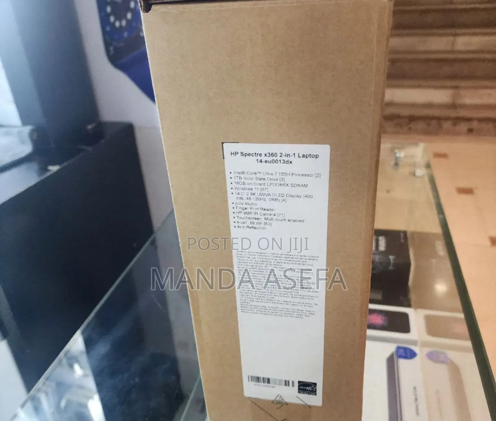 New Laptop HP Spectre 16GB Intel Core I7 SSD 1T