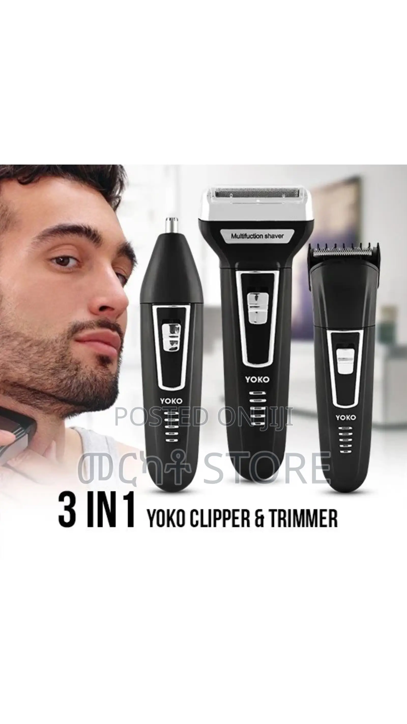 YOKO 3 In1 Rechargeable Hair Clipper