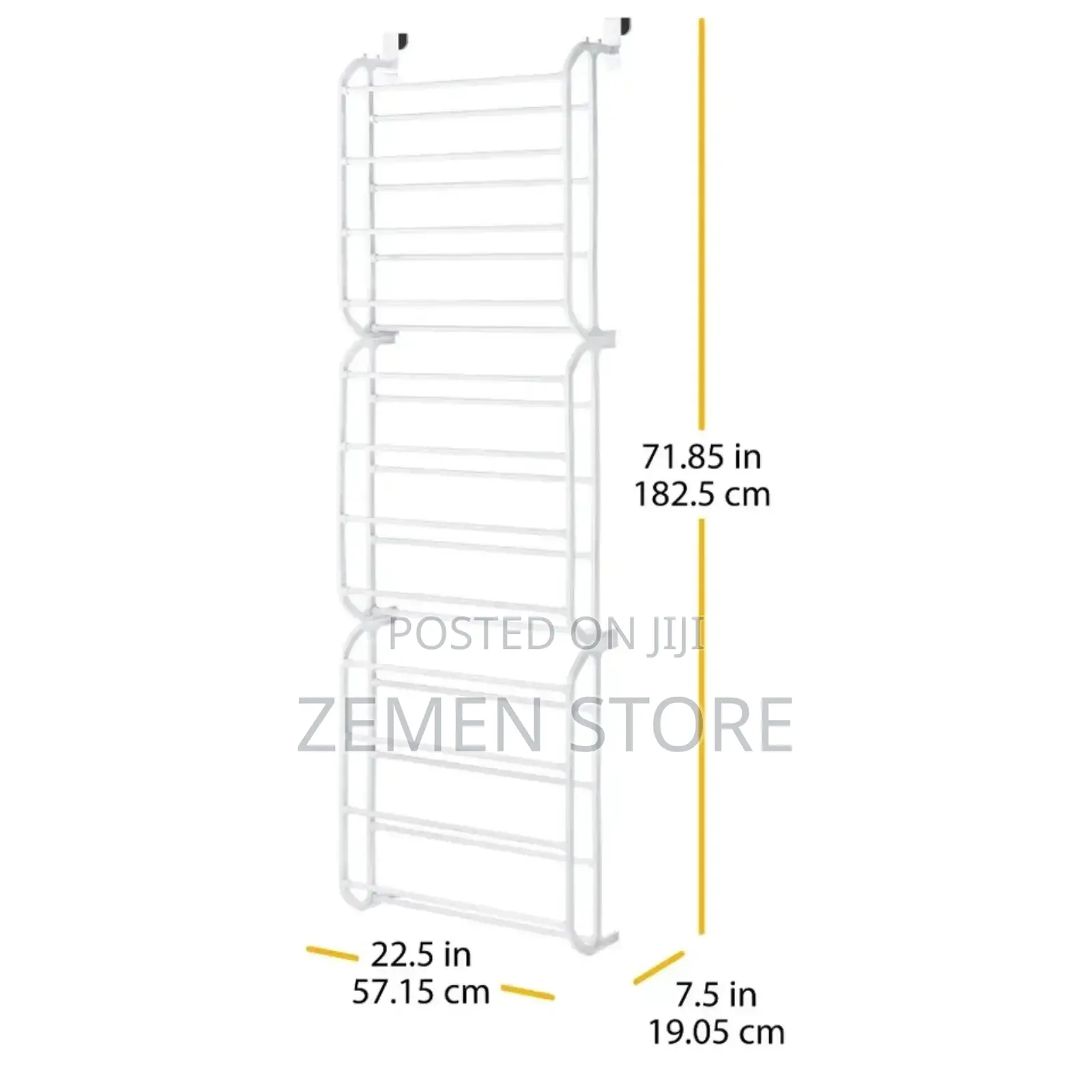 36 ጫማ የሚይዝ በር ላይ ተንጠልጣይ High Quality Shoe Rack