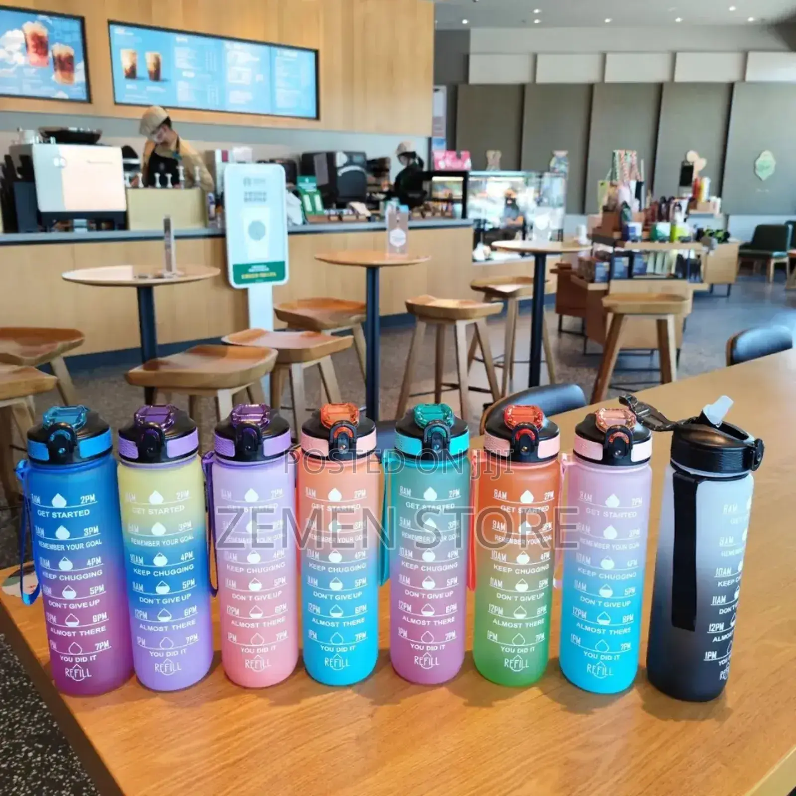 Motivational Design 1l Water Bottle