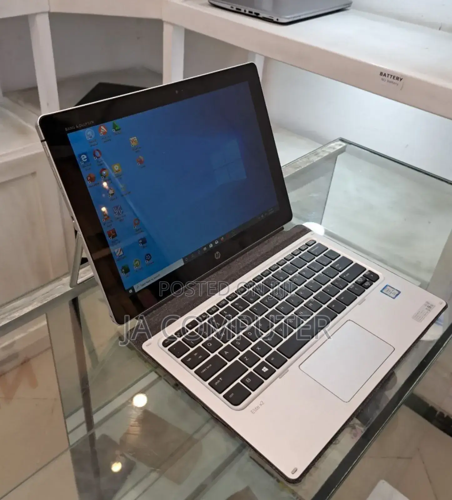 New Laptop HP Elite X2 1012 8GB Intel Core I5 SSD 256GB