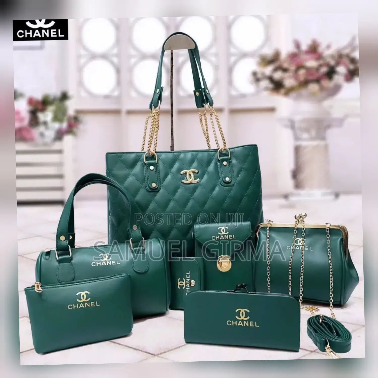 *Chanel*
Big Size Hand Bag 7pcs