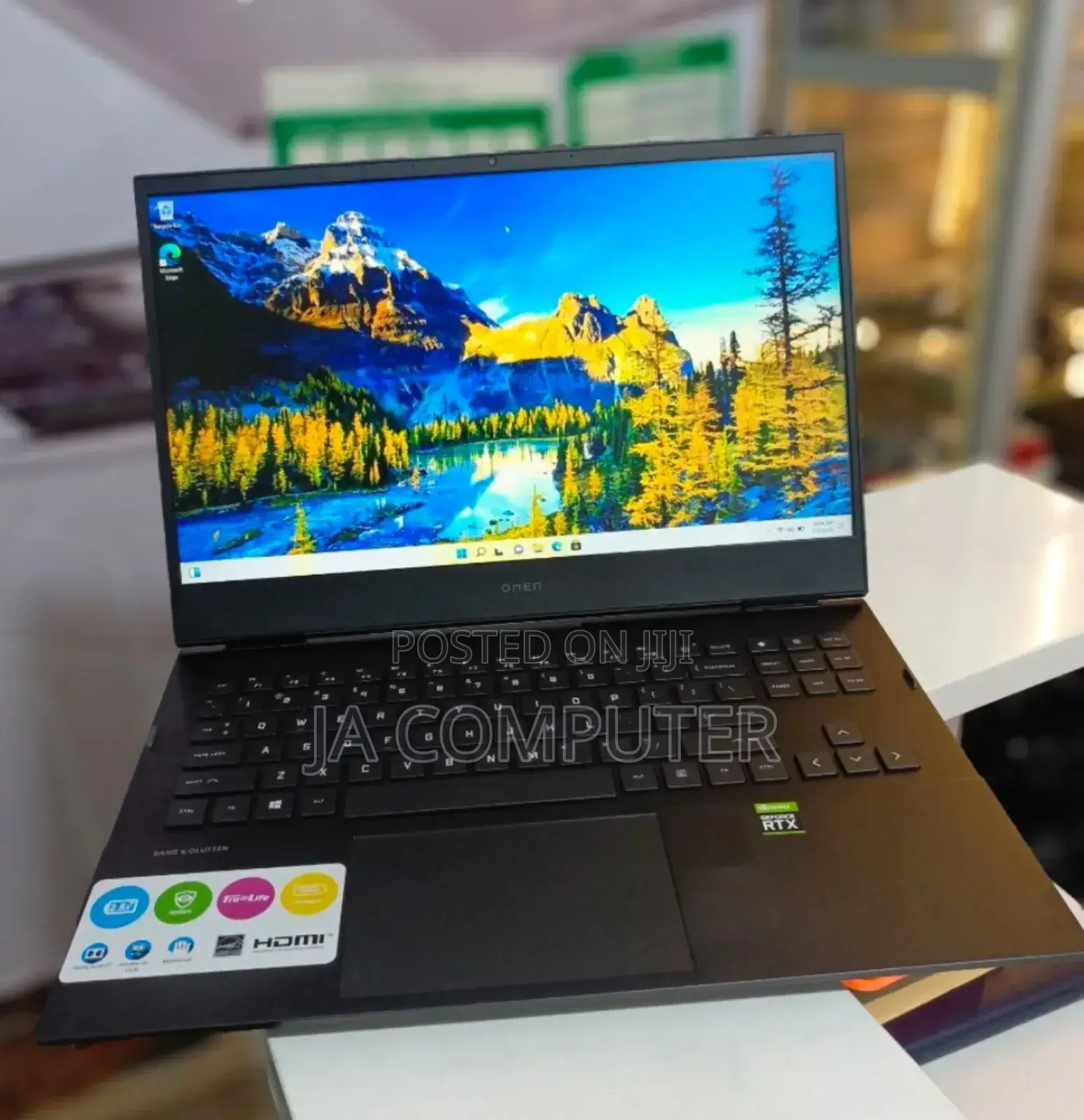 New Laptop HP Omen 16 16GB AMD Ryzen 7 SSD 1T