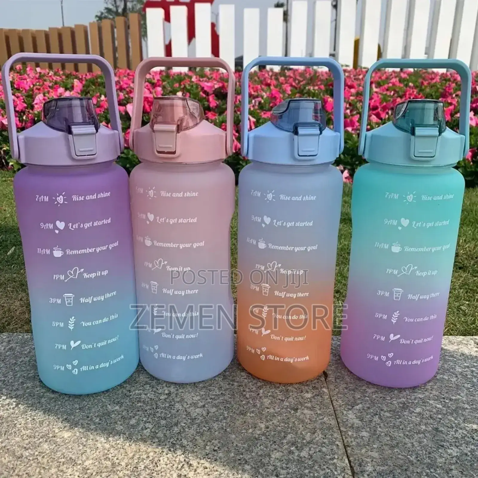 3-Piece Set Portable Water Bottle High Quality BPA Free